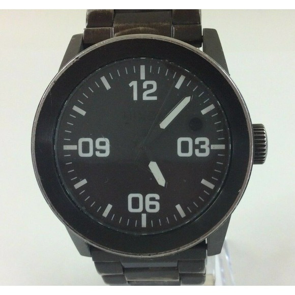 Nixon Men's Watch In The Hotzone The Private Black
